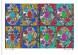 Fabric Design #4 - 2014 - Digital Image - A-4 size