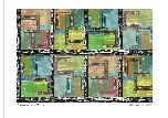 Repeating Fabric Design - 2015 - Digital Image - A-4 size