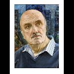 Nick #1 for Crossing The Hudson - 2017 - Oil & Acrylic on Canvas Panel - 59.4 x 42cm