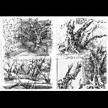 Corfu sketchbook -studies - 1991 - Pen and ink - 36cm x 23cm 